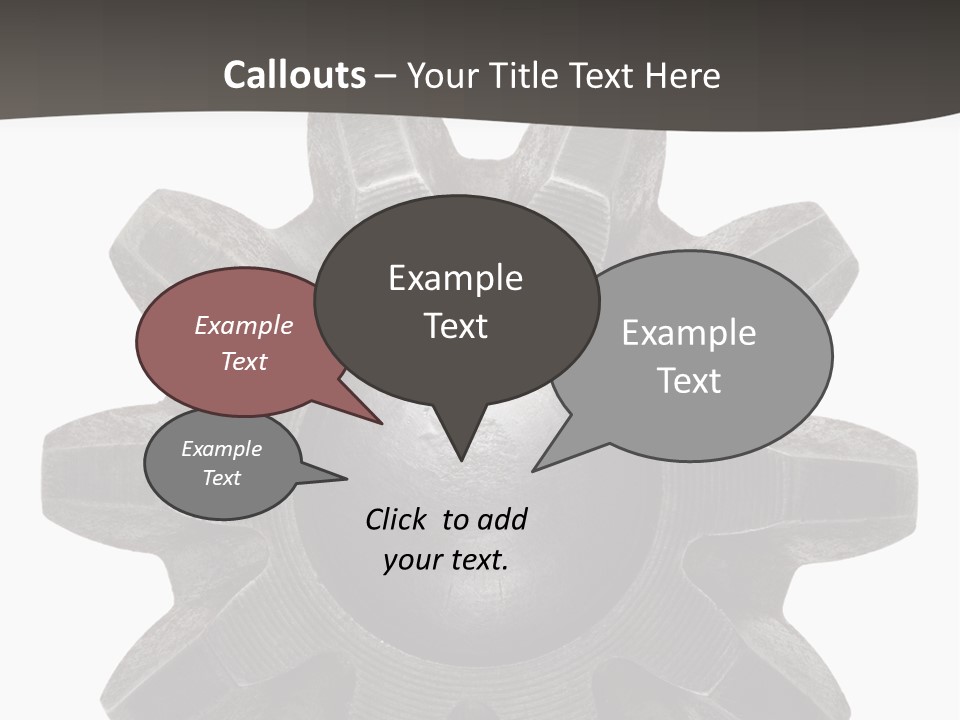 Circle Wheel Construct PowerPoint Template