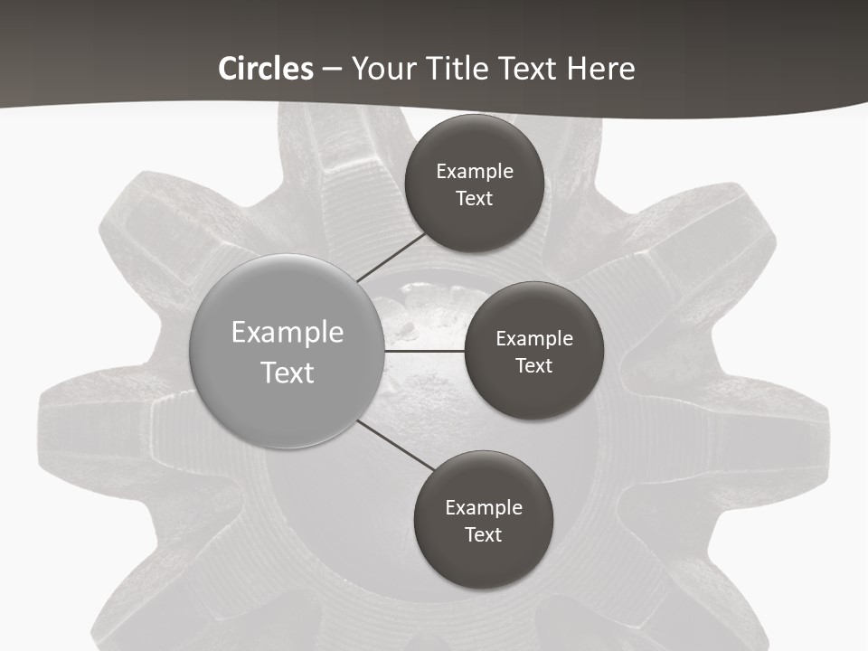 Circle Wheel Construct PowerPoint Template