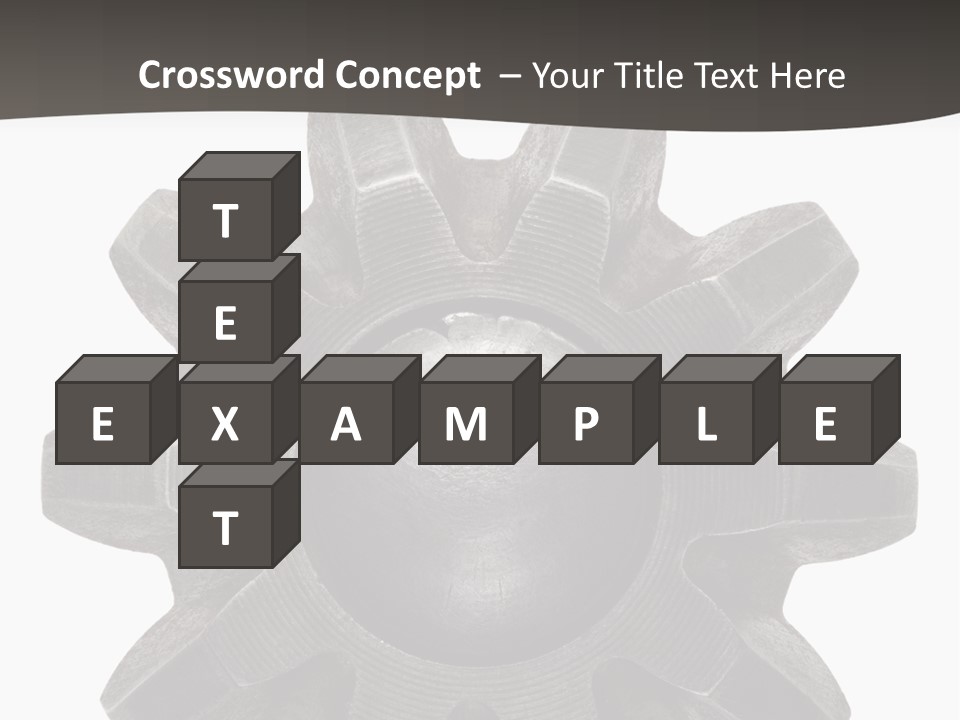 Circle Wheel Construct PowerPoint Template