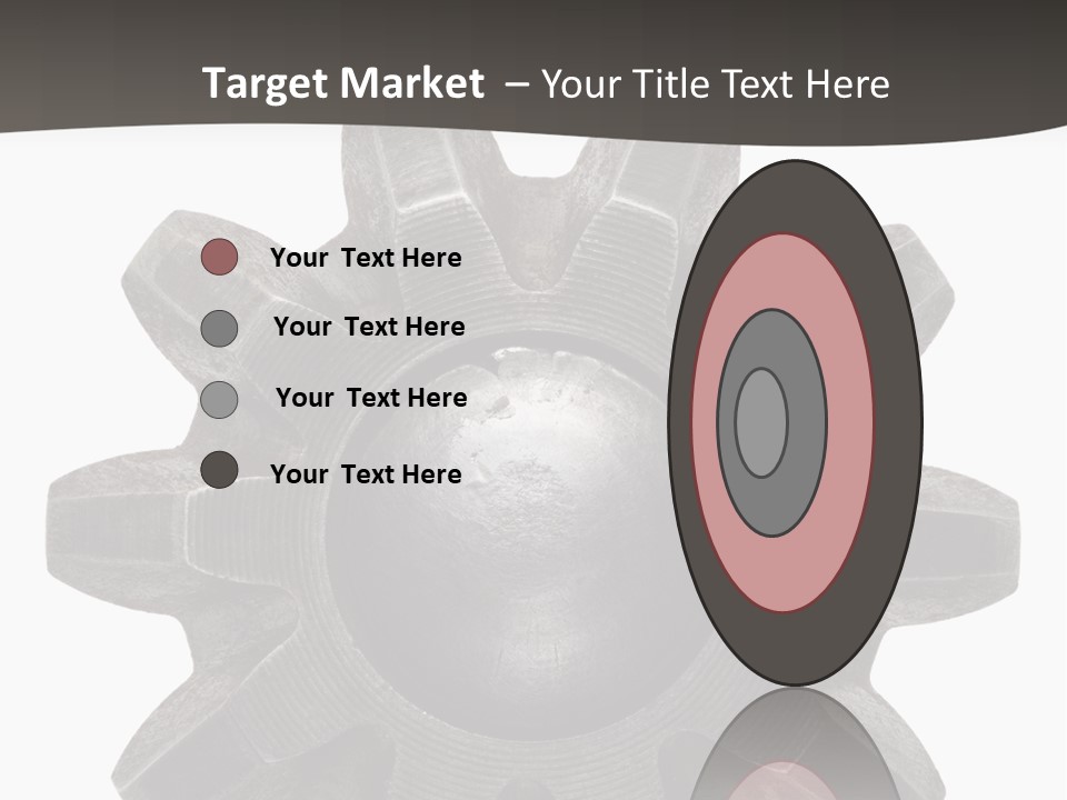 Circle Wheel Construct PowerPoint Template