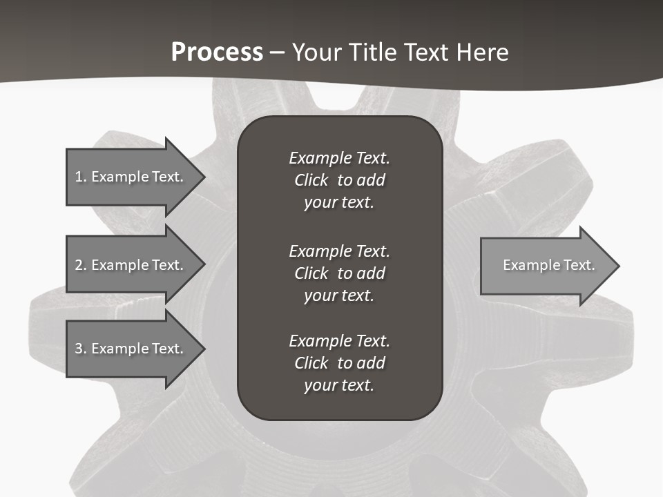 Circle Wheel Construct PowerPoint Template