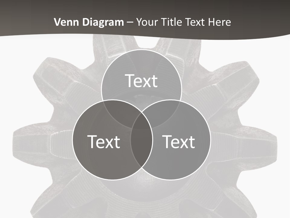 Circle Wheel Construct PowerPoint Template