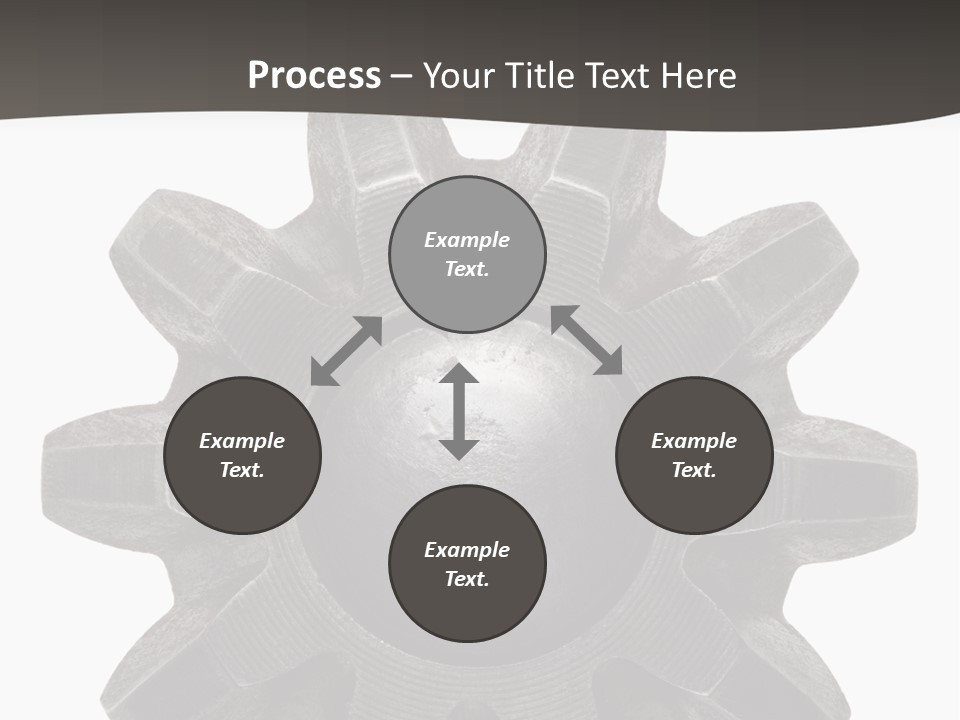 Circle Wheel Construct PowerPoint Template