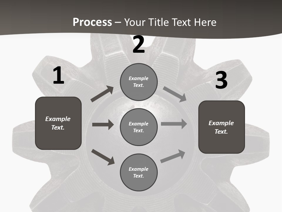 Circle Wheel Construct PowerPoint Template