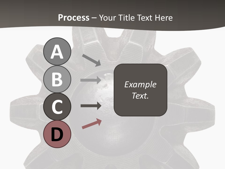 Circle Wheel Construct PowerPoint Template