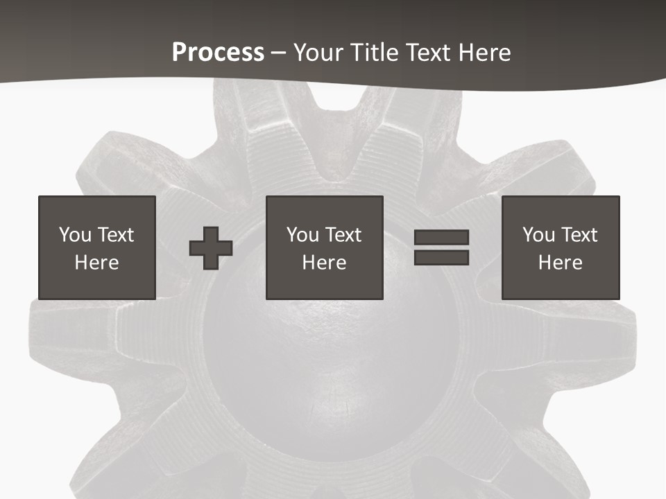 Circle Wheel Construct PowerPoint Template