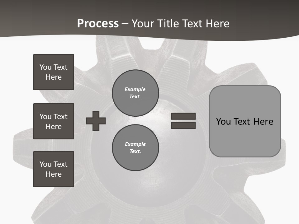 Circle Wheel Construct PowerPoint Template