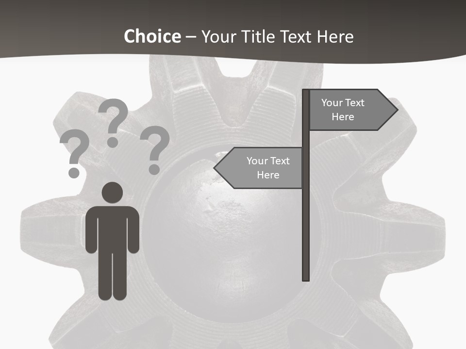 Circle Wheel Construct PowerPoint Template