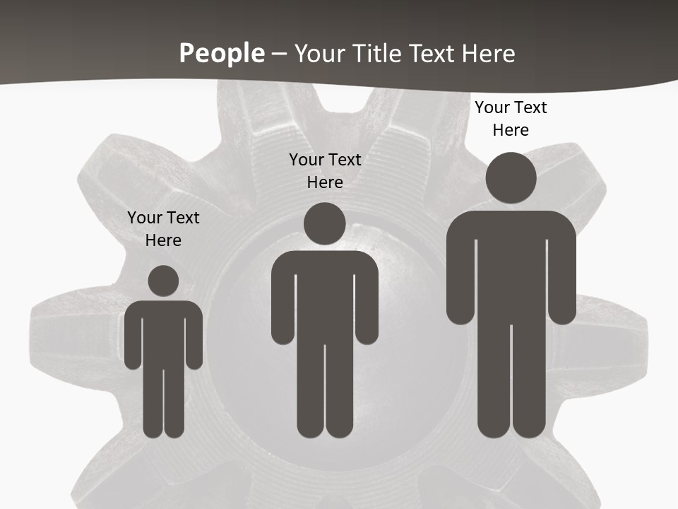 Circle Wheel Construct PowerPoint Template