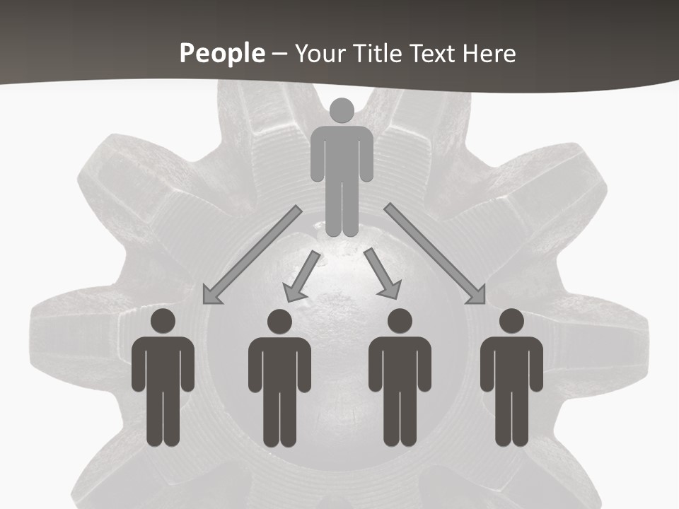 Circle Wheel Construct PowerPoint Template