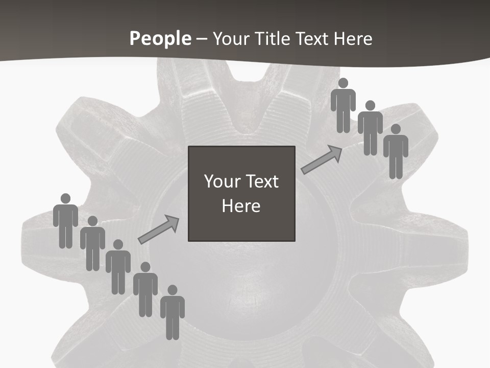 Circle Wheel Construct PowerPoint Template