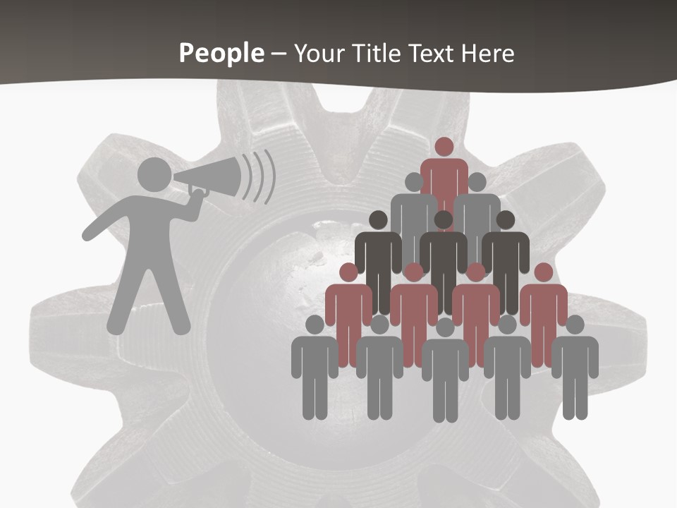 Circle Wheel Construct PowerPoint Template