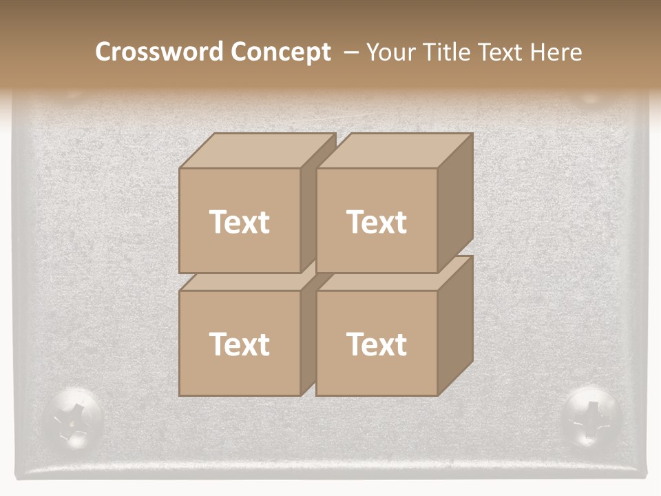 Hardware Industrial Frame PowerPoint Template