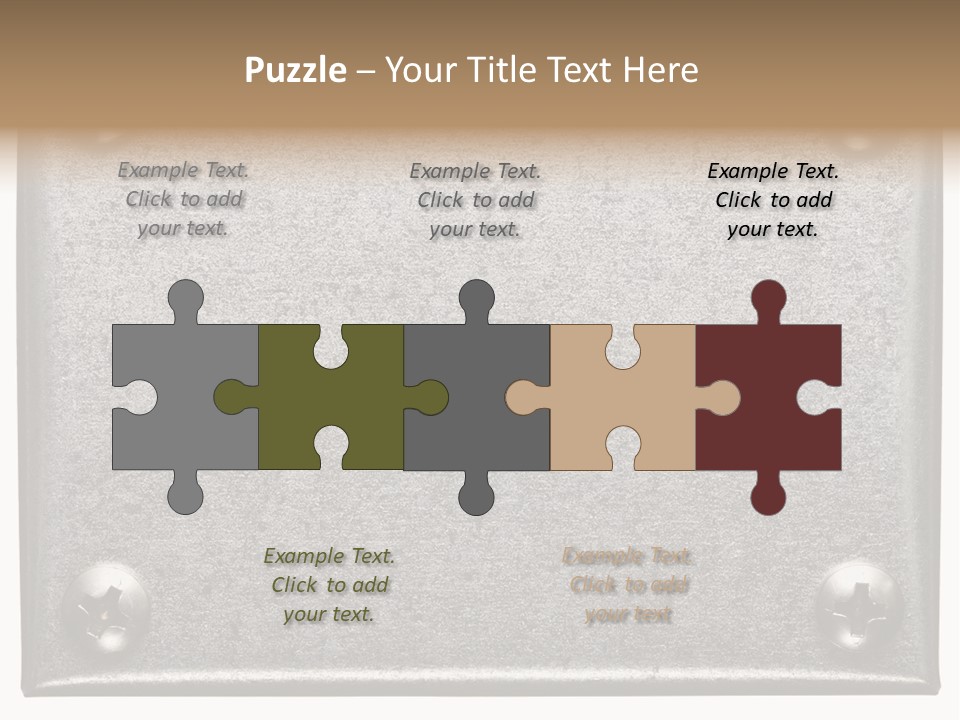 Hardware Industrial Frame PowerPoint Template