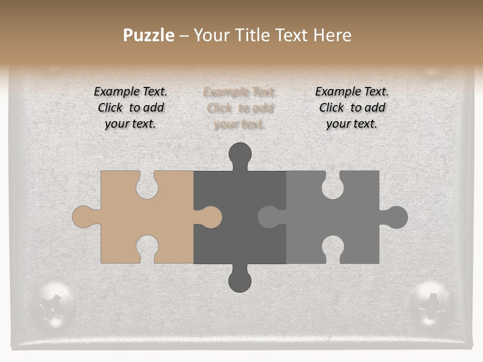 Hardware Industrial Frame PowerPoint Template