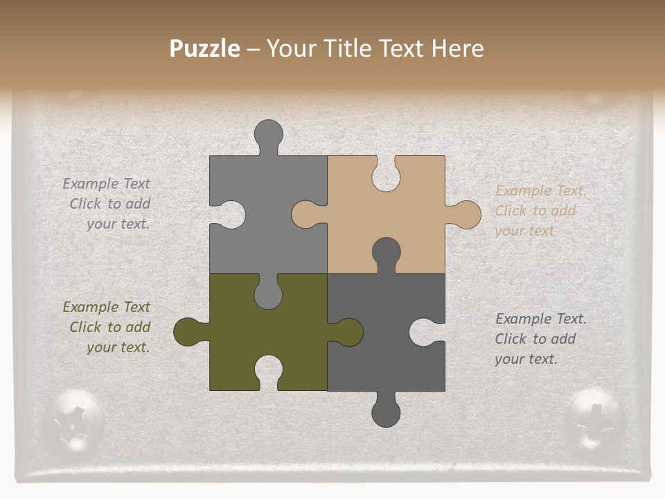 Hardware Industrial Frame PowerPoint Template