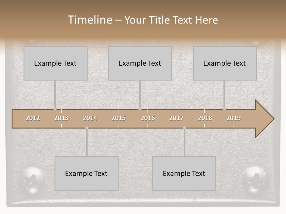 Hardware Industrial Frame PowerPoint Template