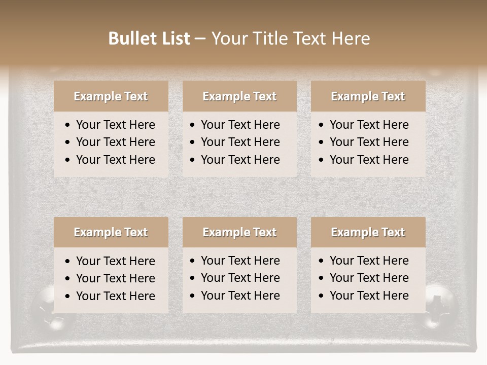 Hardware Industrial Frame PowerPoint Template