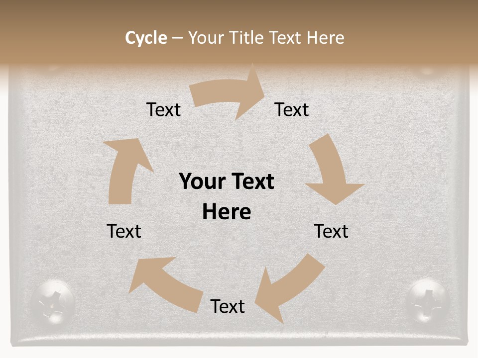 Hardware Industrial Frame PowerPoint Template