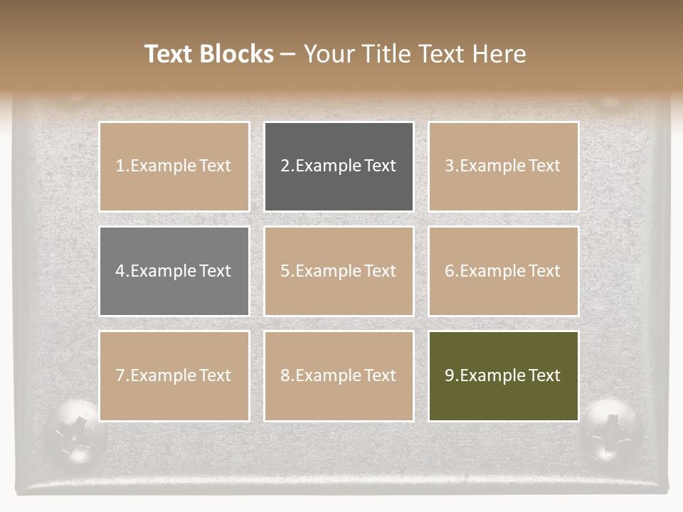 Hardware Industrial Frame PowerPoint Template