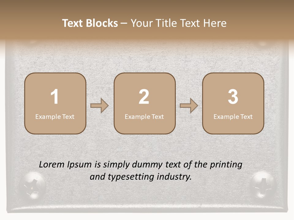 Hardware Industrial Frame PowerPoint Template