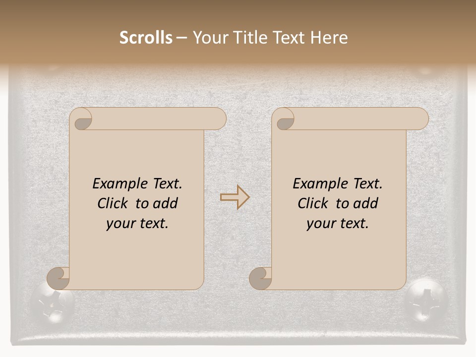 Hardware Industrial Frame PowerPoint Template