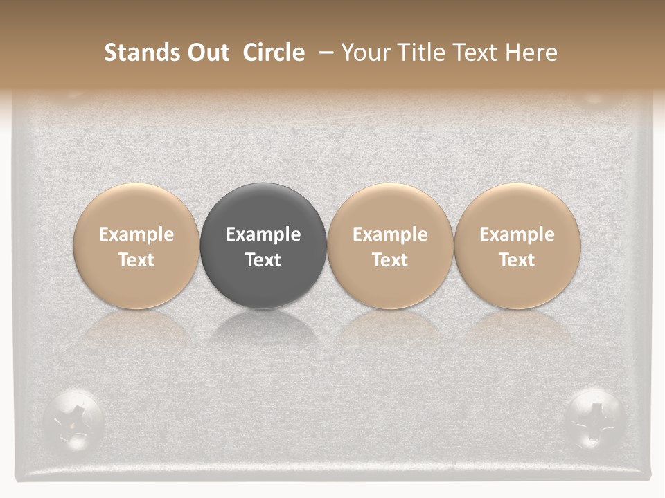 Hardware Industrial Frame PowerPoint Template
