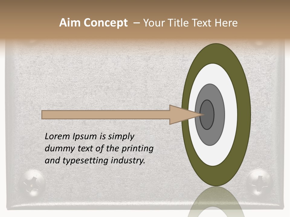 Hardware Industrial Frame PowerPoint Template