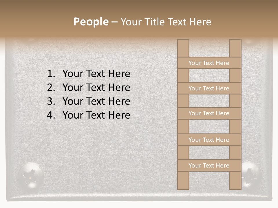 Hardware Industrial Frame PowerPoint Template