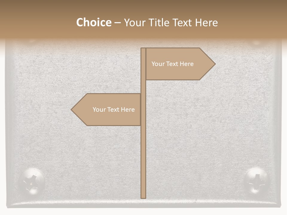 Hardware Industrial Frame PowerPoint Template