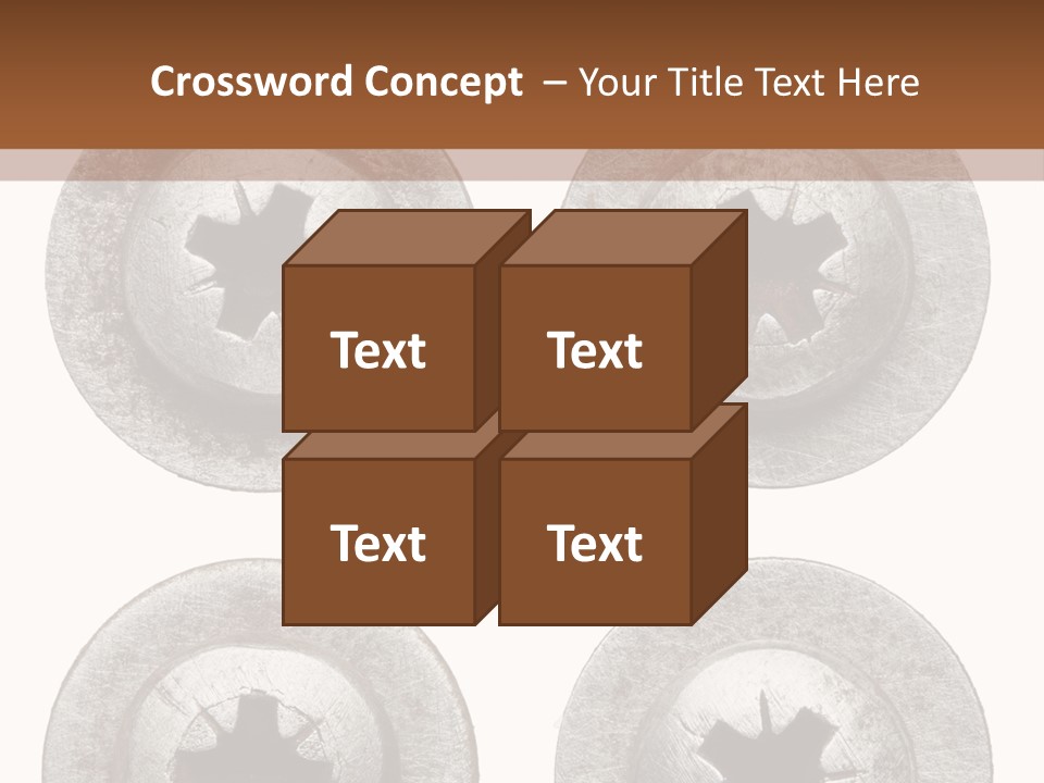 Scratchy Construct Detail PowerPoint Template