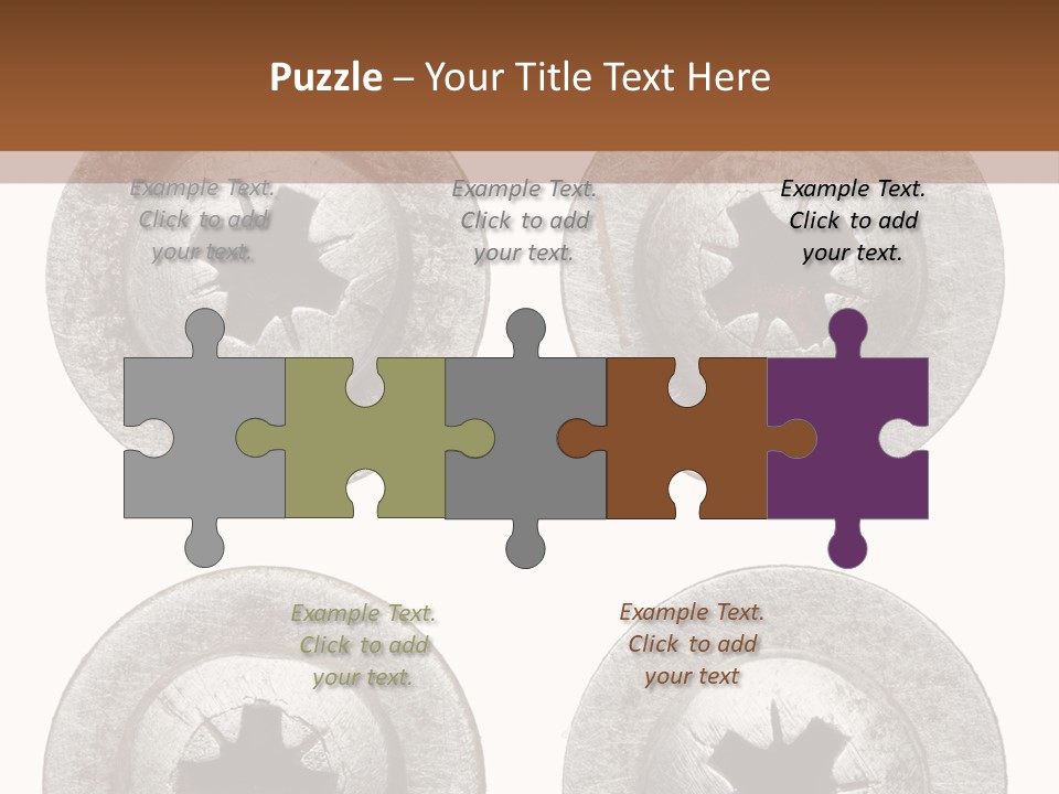 Scratchy Construct Detail PowerPoint Template