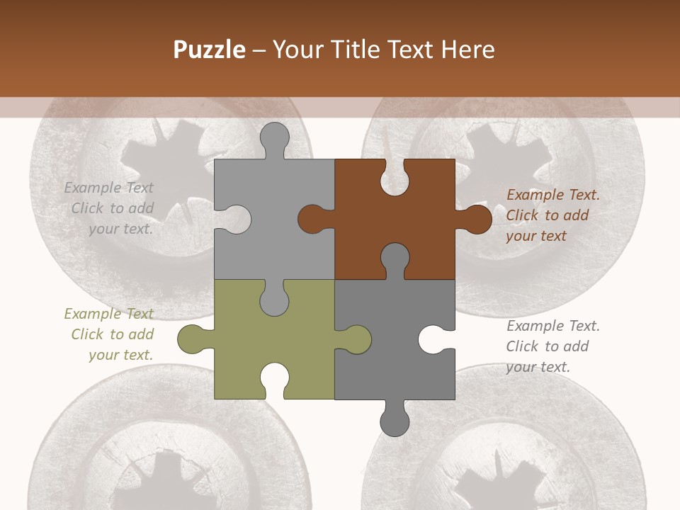 Scratchy Construct Detail PowerPoint Template