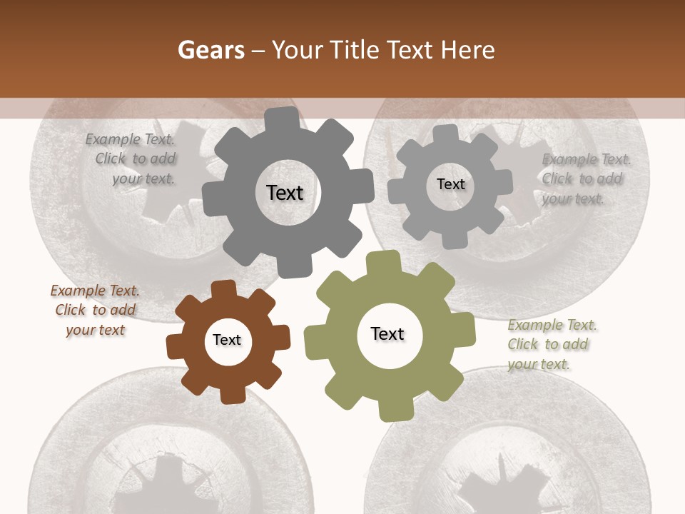 Scratchy Construct Detail PowerPoint Template