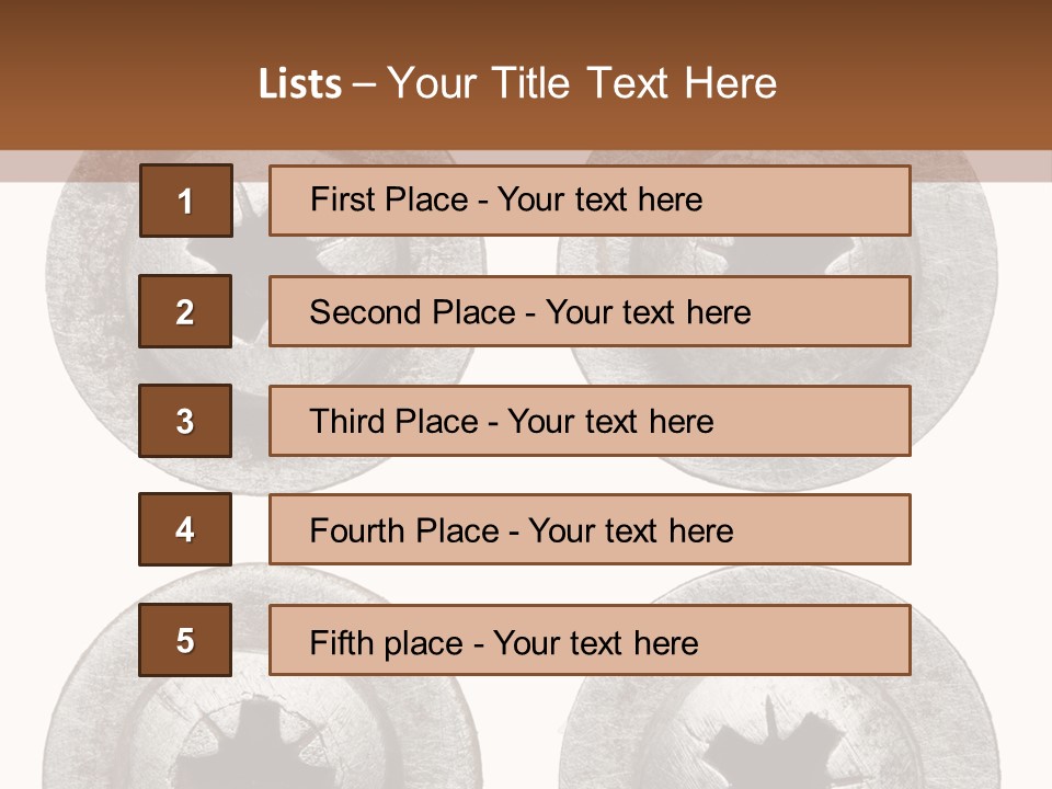 Scratchy Construct Detail PowerPoint Template
