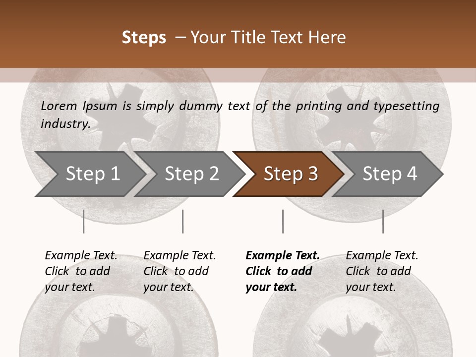 Scratchy Construct Detail PowerPoint Template
