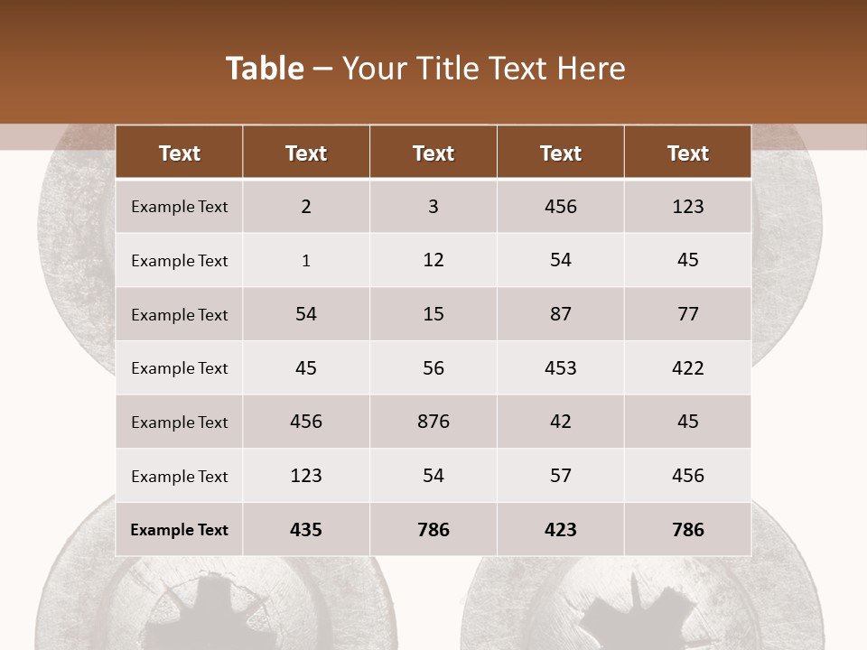 Scratchy Construct Detail PowerPoint Template