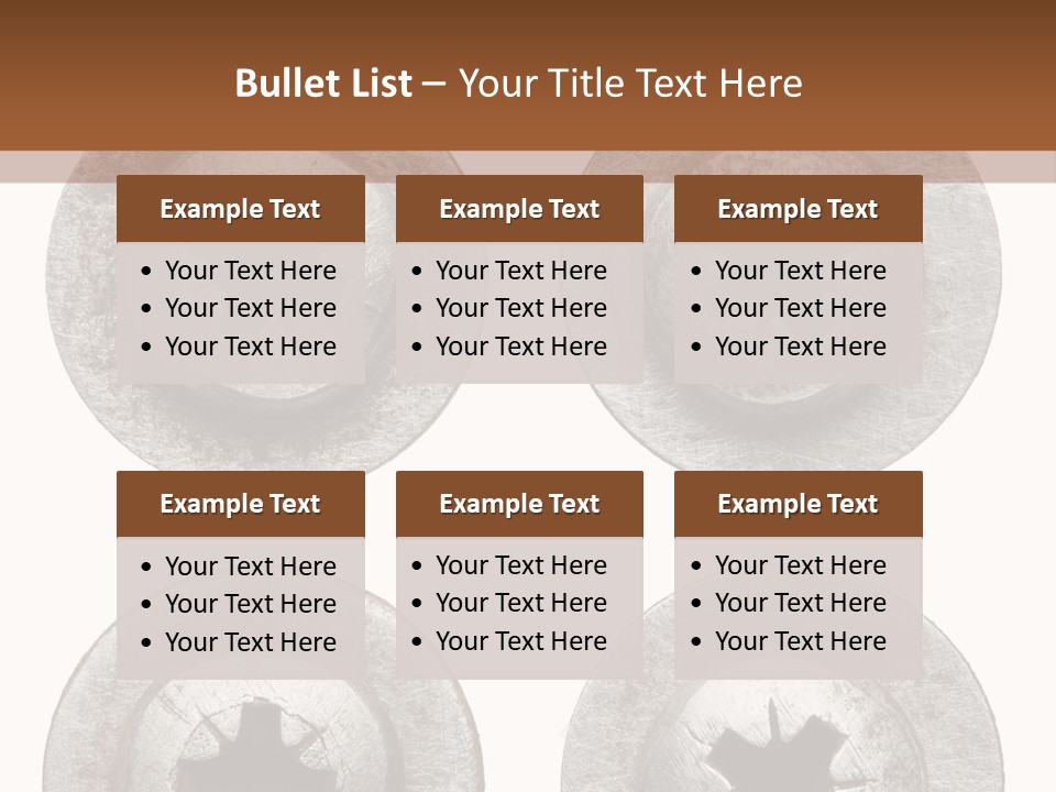 Scratchy Construct Detail PowerPoint Template