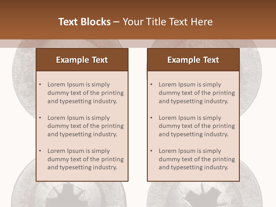 Scratchy Construct Detail PowerPoint Template