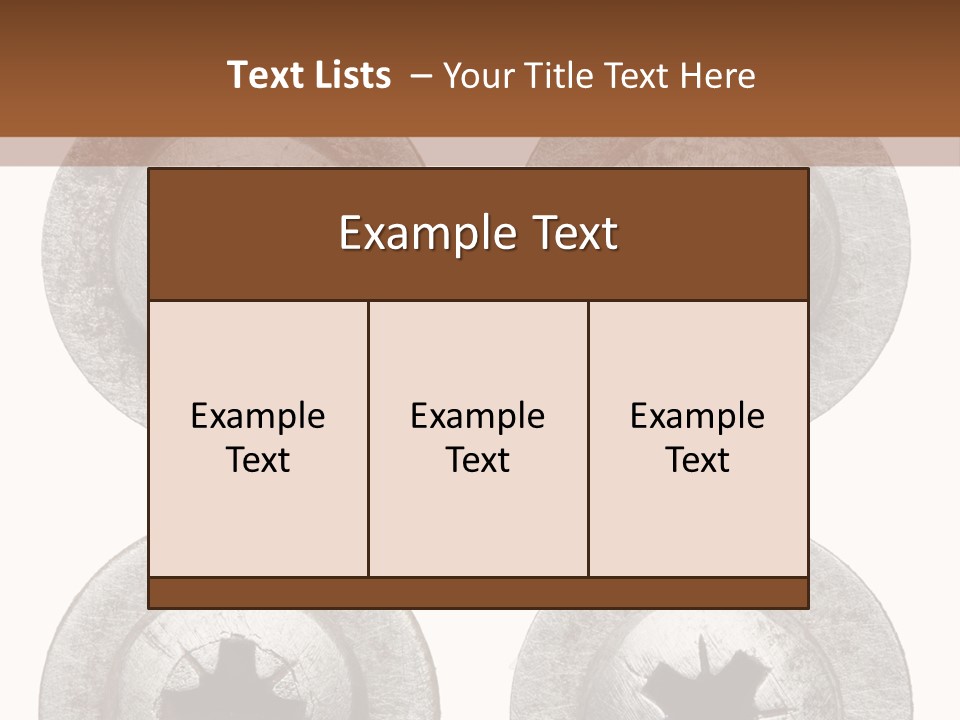 Scratchy Construct Detail PowerPoint Template