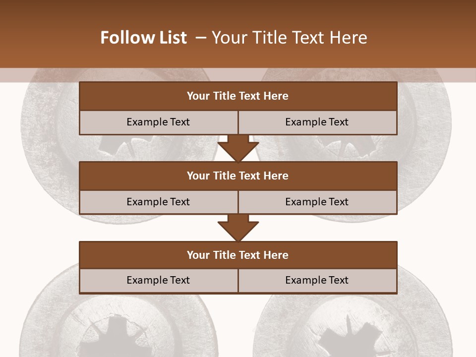 Scratchy Construct Detail PowerPoint Template