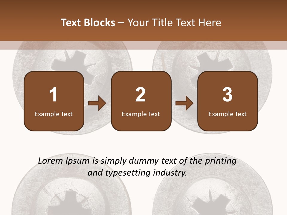 Scratchy Construct Detail PowerPoint Template
