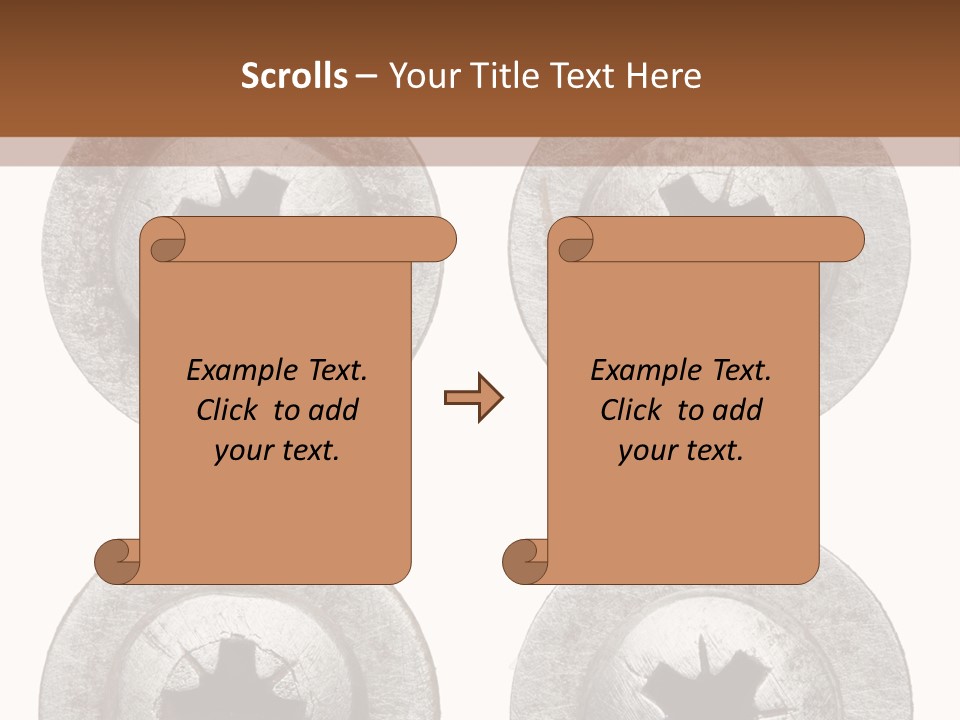 Scratchy Construct Detail PowerPoint Template