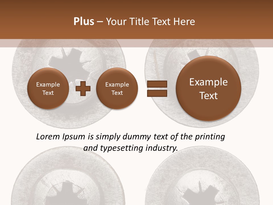 Scratchy Construct Detail PowerPoint Template
