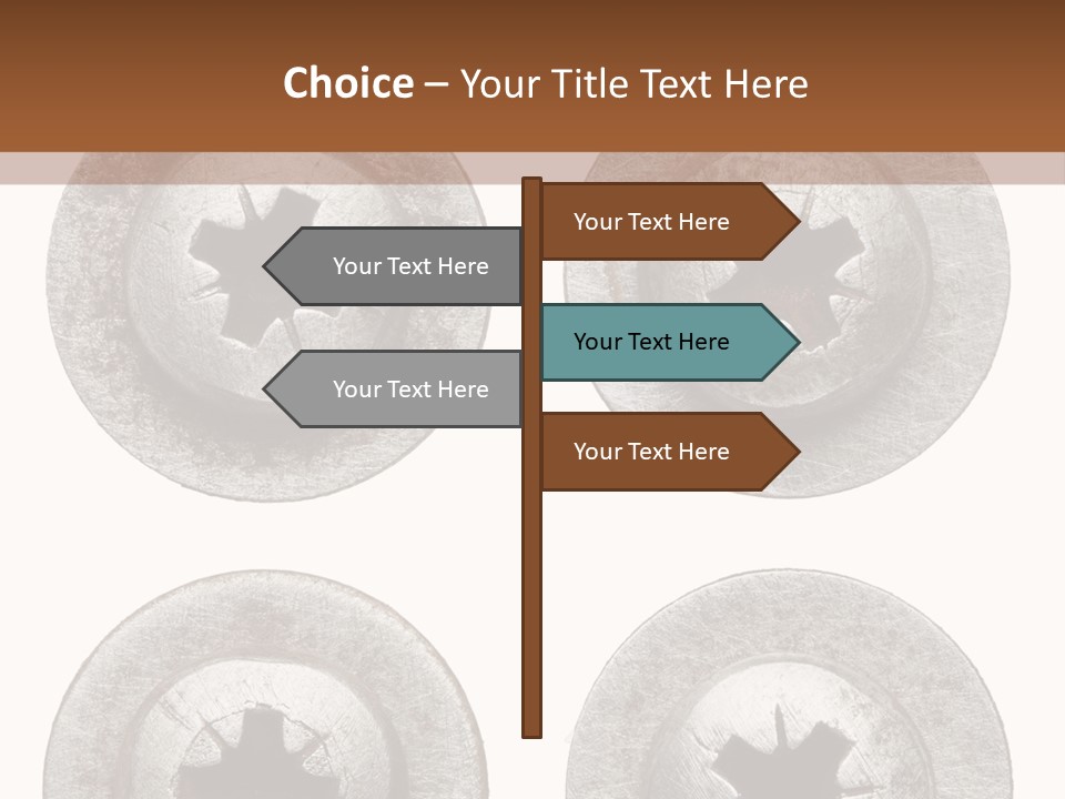 Scratchy Construct Detail PowerPoint Template