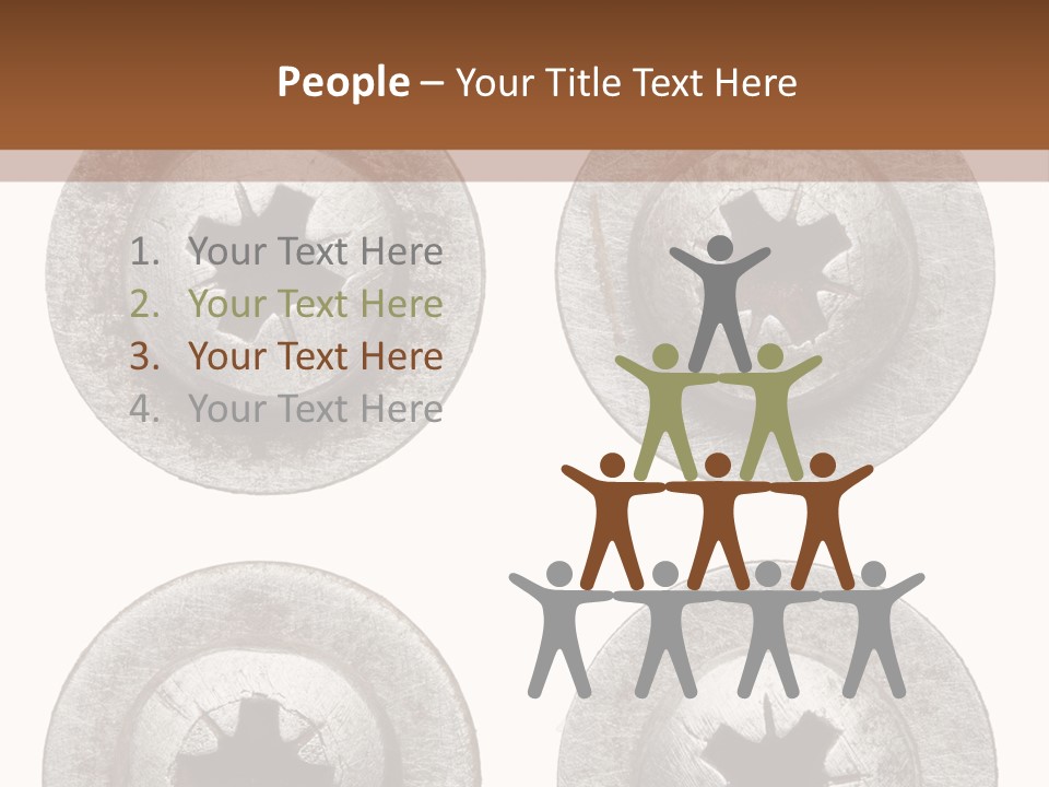 Scratchy Construct Detail PowerPoint Template