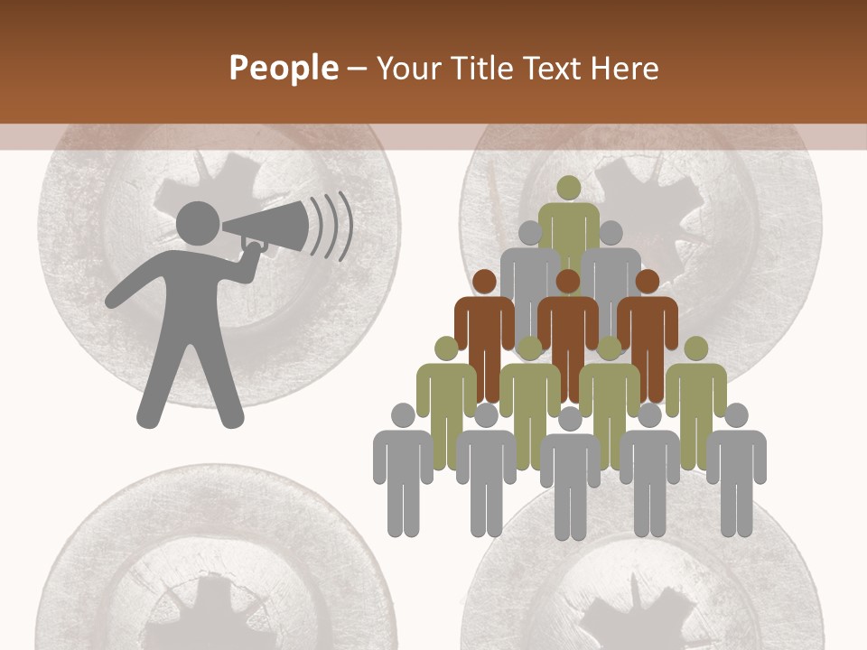 Scratchy Construct Detail PowerPoint Template