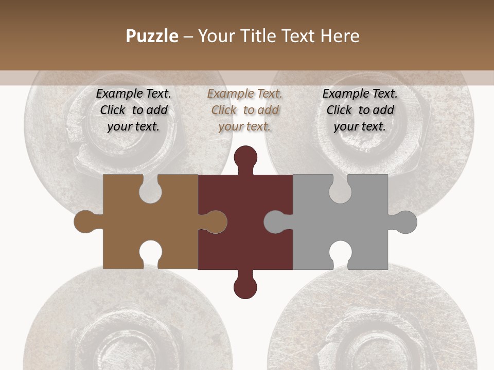 Element Nail Set PowerPoint Template