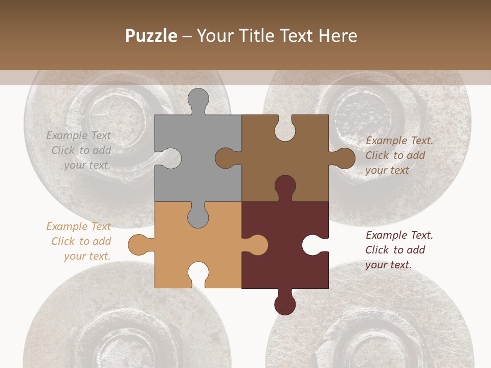 Element Nail Set PowerPoint Template