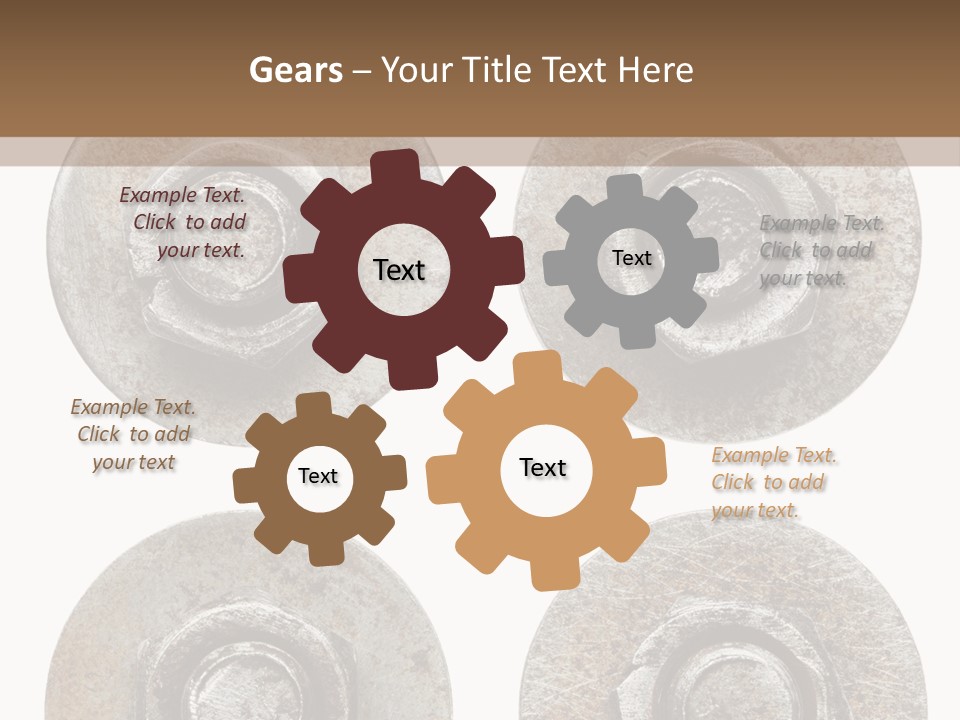 Element Nail Set PowerPoint Template